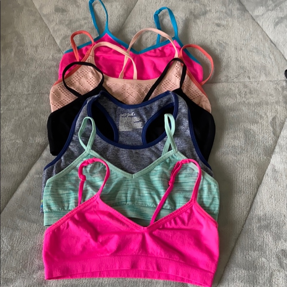 Girls Bras Small Lot 6